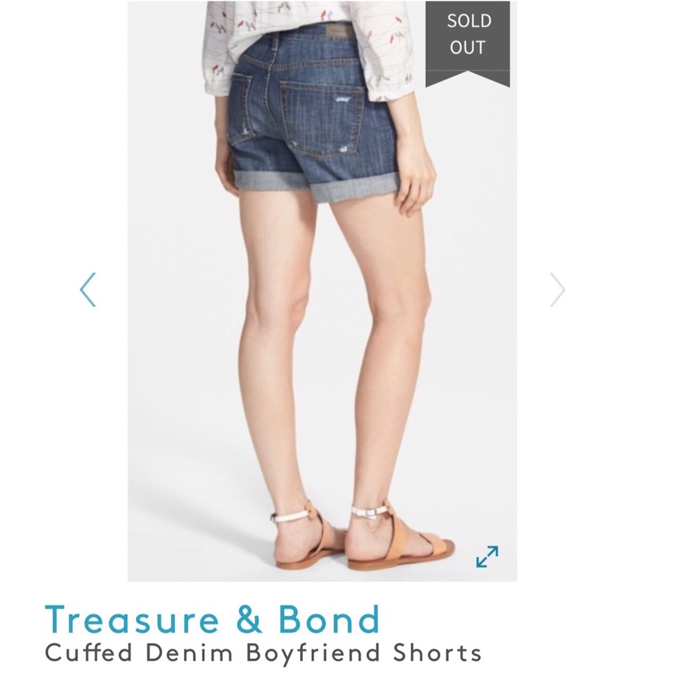 Treasure and Bond jean shorts 28